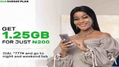 Glo 1.25gb Data Plan