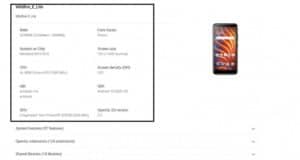 HTC Wildfire spec