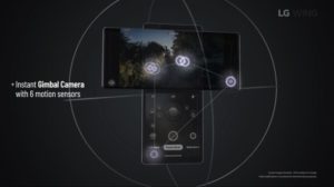 LG Wing Gimbal feature