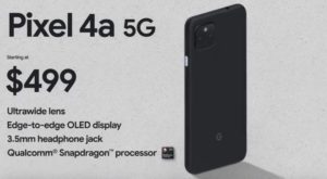 Google Pixel 4a 5G