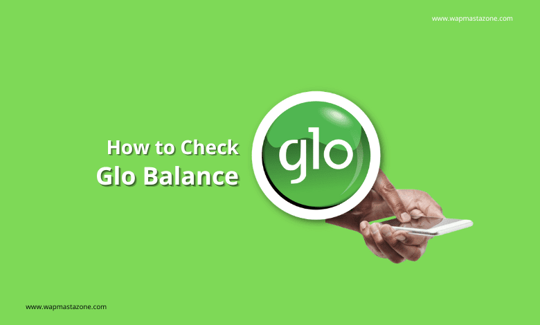 how to check glo balance