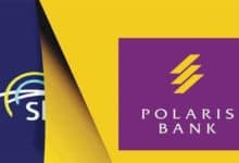 polaris bank transfer code