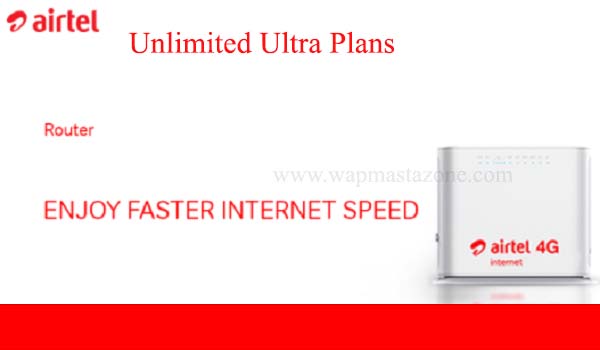 Airtel Unlimited Ultra Plans
