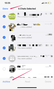 Hide Chats on WhatsApp