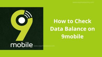 how to check data balance on 9 mobile