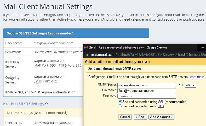 setup custom domain gmail