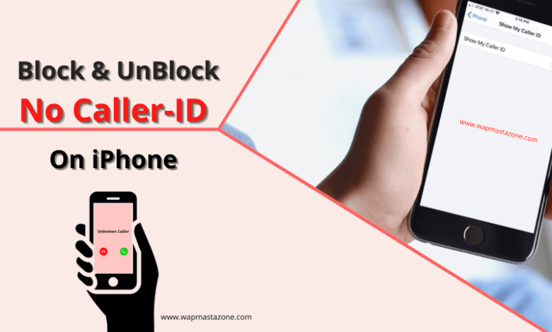 how to block no caller id on iphone