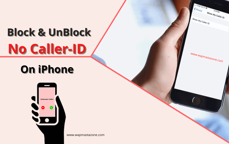 how to block no caller id on iphone