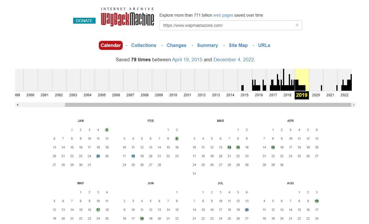 wapmastazone wayback machine