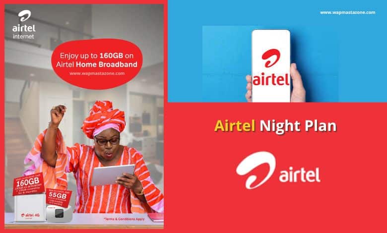 airtel night plan