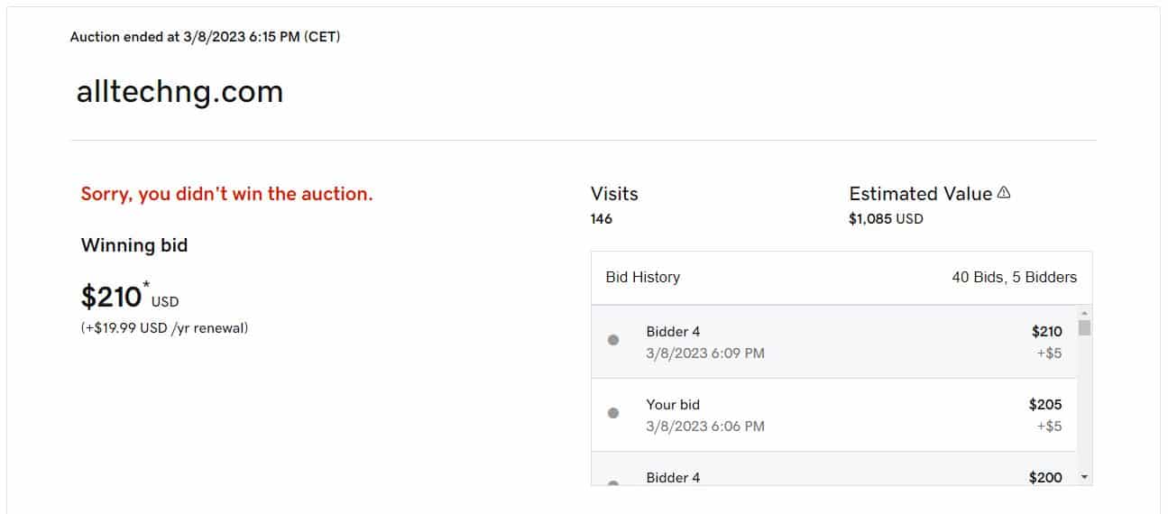 domain bidding process 4