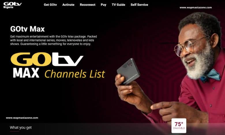 GOTv Max Channels