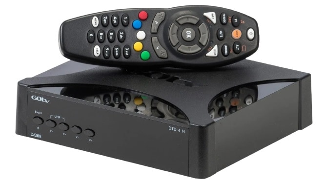 GOtv decoder and remote