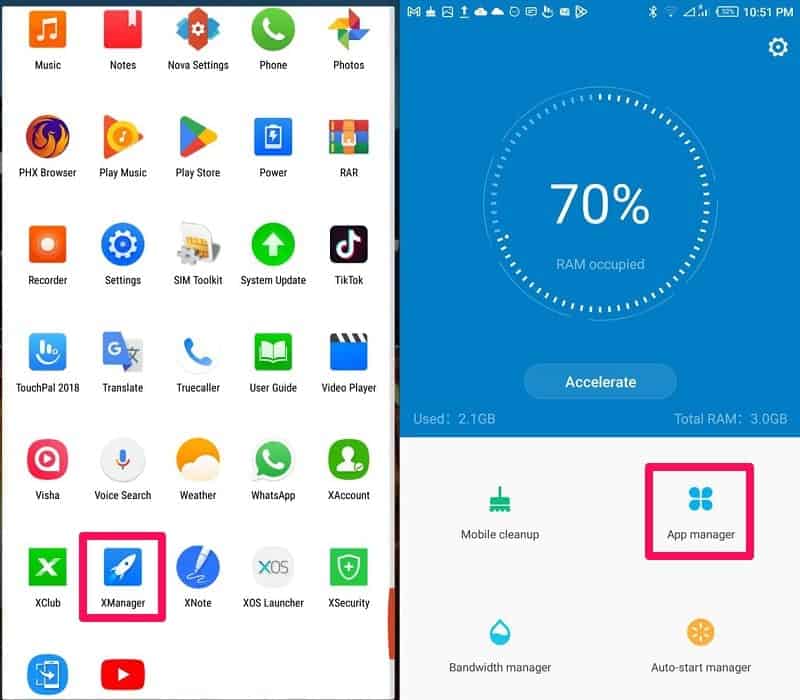 How to hide apps on android