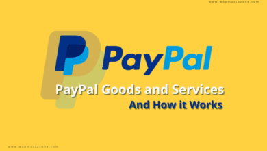 PayPal goods and services