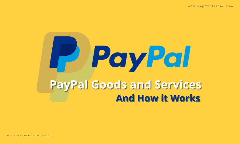 PayPal goods and services
