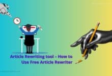 Article Rewriting tool