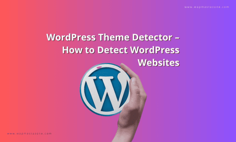 WordPress Theme Detector - How to Detect WordPress Websites