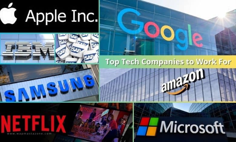 top tech companies to work for