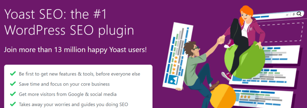 Yoast SEO wordpress plugin