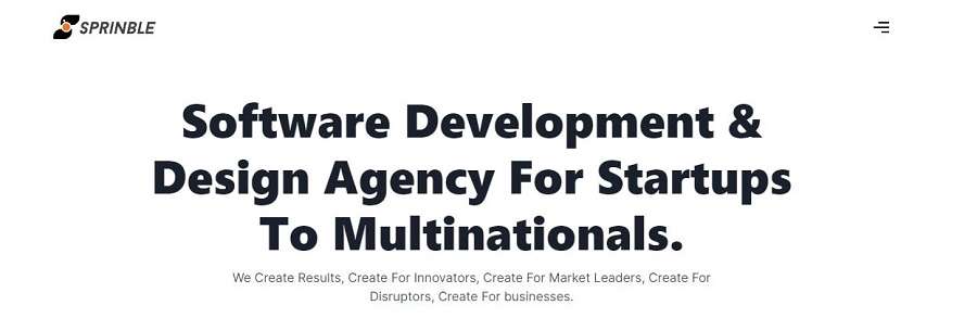Sprinble software company